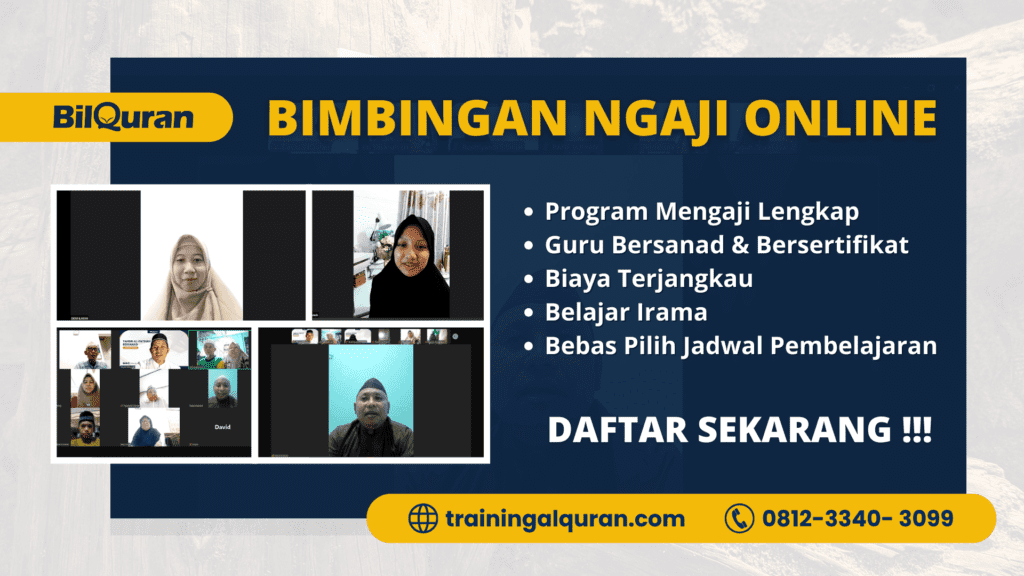 Bimbingan Ngaji Online | 081233403099