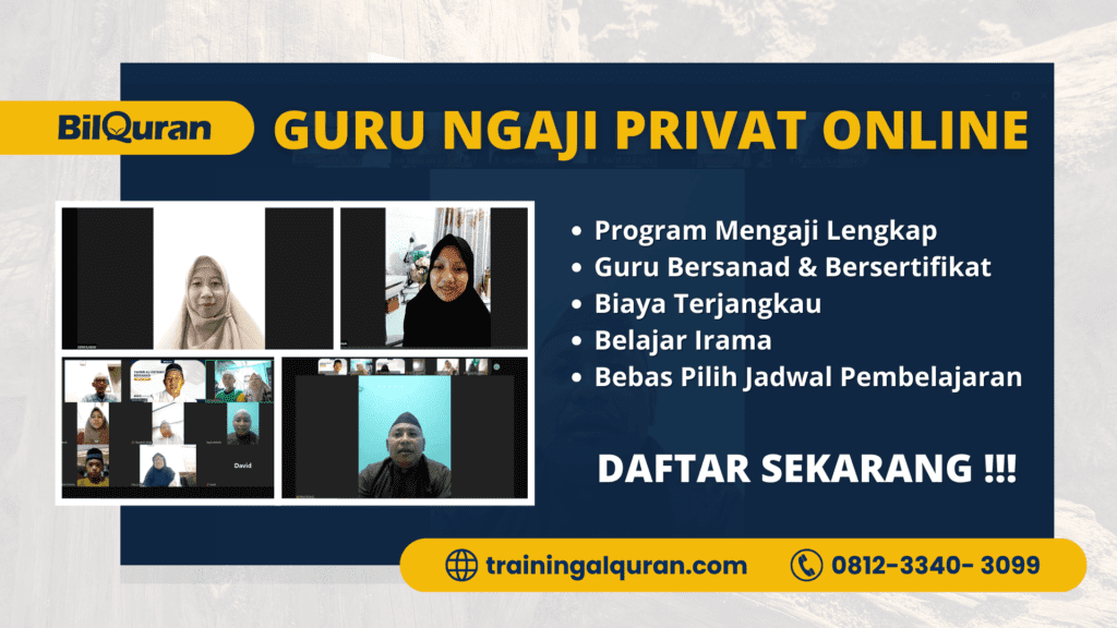 Guru Ngaji Privat Online | 081233403099