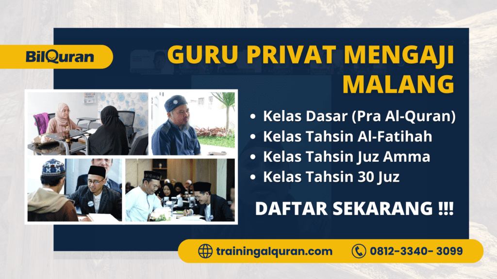 Guru Privat Mengaji Malang | 081233403099