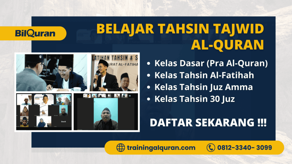 Belajar Tahsin Tajwid Al-Quran | 081233403099