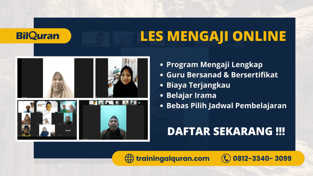 Les Mengaji Online | 0812-3340-3099